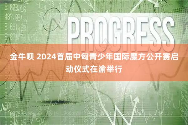 金牛呗 2024首届中匈青少年国际魔方公开赛启动仪式在渝举行